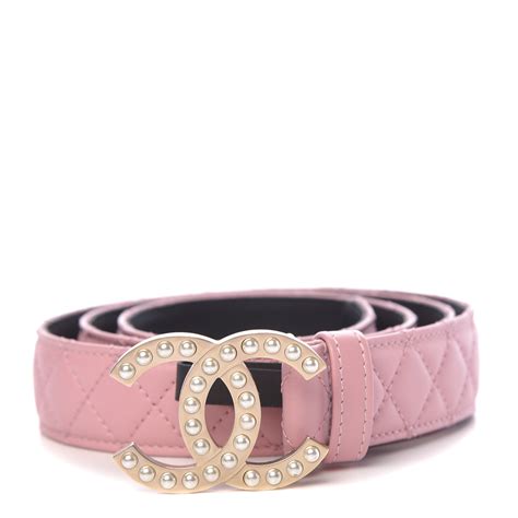 chanel pink belt|chanel belt original.